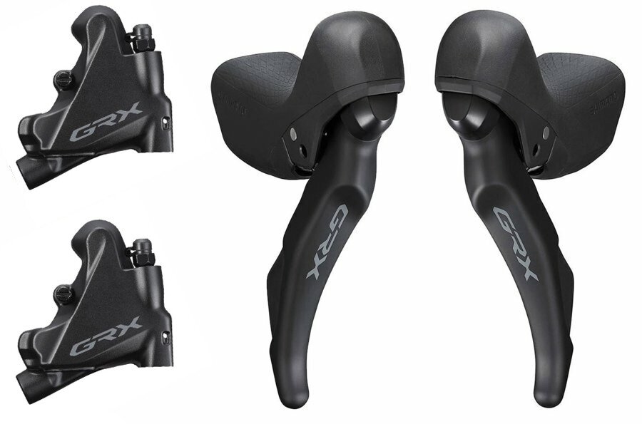 Brzdy/řazení Shimano GRX 600 2x11sp, třmeny RX400, J-kit, MNT 20mm