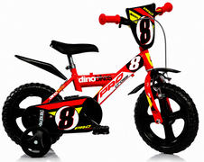 Dětské kolo 12 Dino bikes červené 2024