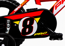 Dětské kolo 12 Dino bikes červené 2024