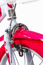 Dětské kolo 16 Dino bikes 164RN Bílá, růžový potisk 2022