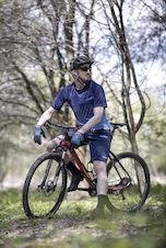 Kraťasy Force BLADE MTB bez vložky, tmavě modré