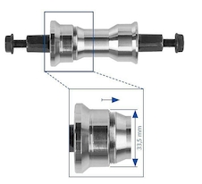 Osa M-Wave 127mm BSA Fe misky opravná