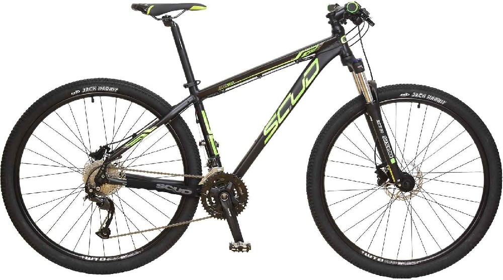 Horské kolo 29 SCUD Okin Altus/Aliv.3x9 disc,blk-green