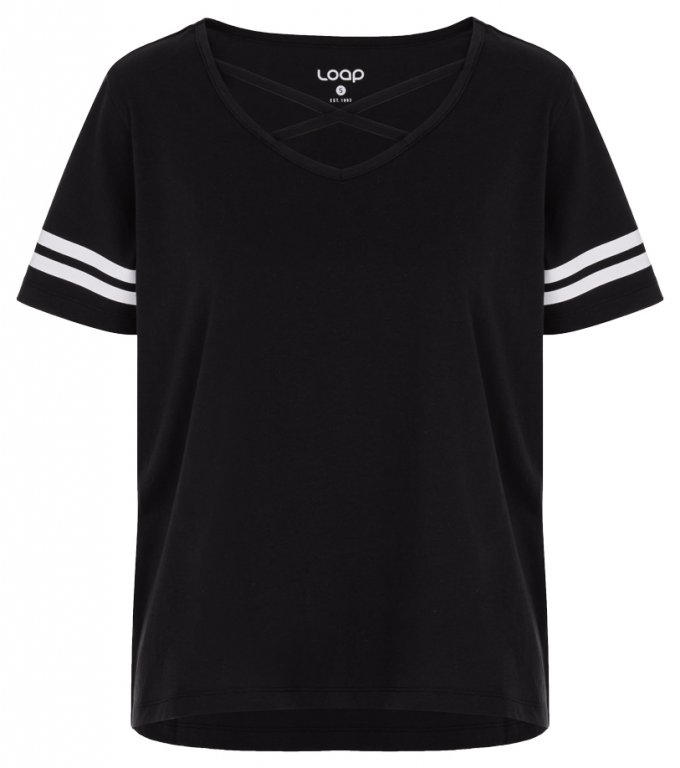 Triko krátké dámské LOAP BIANCA černé