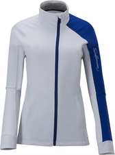 Bunda Salomon Momentum 3 Softshell W white/violet 12/1