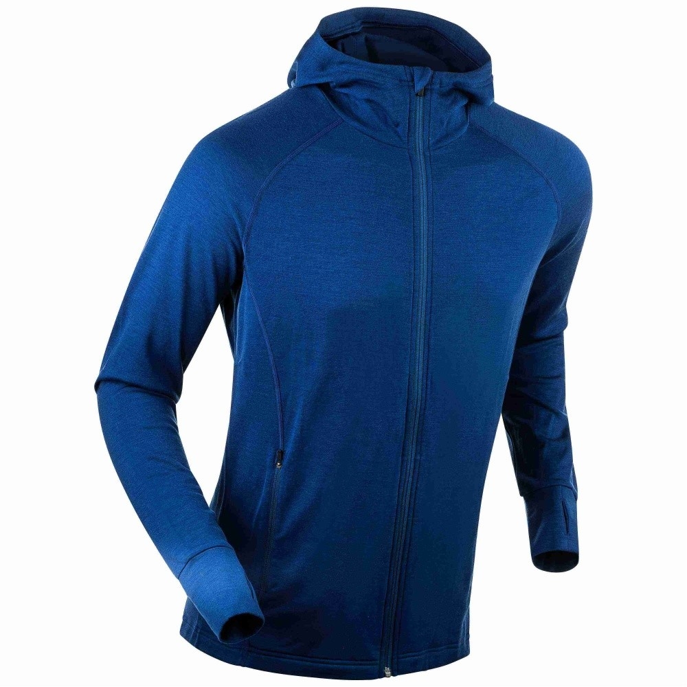 Triko BJ Wool FZ M modré 19/20