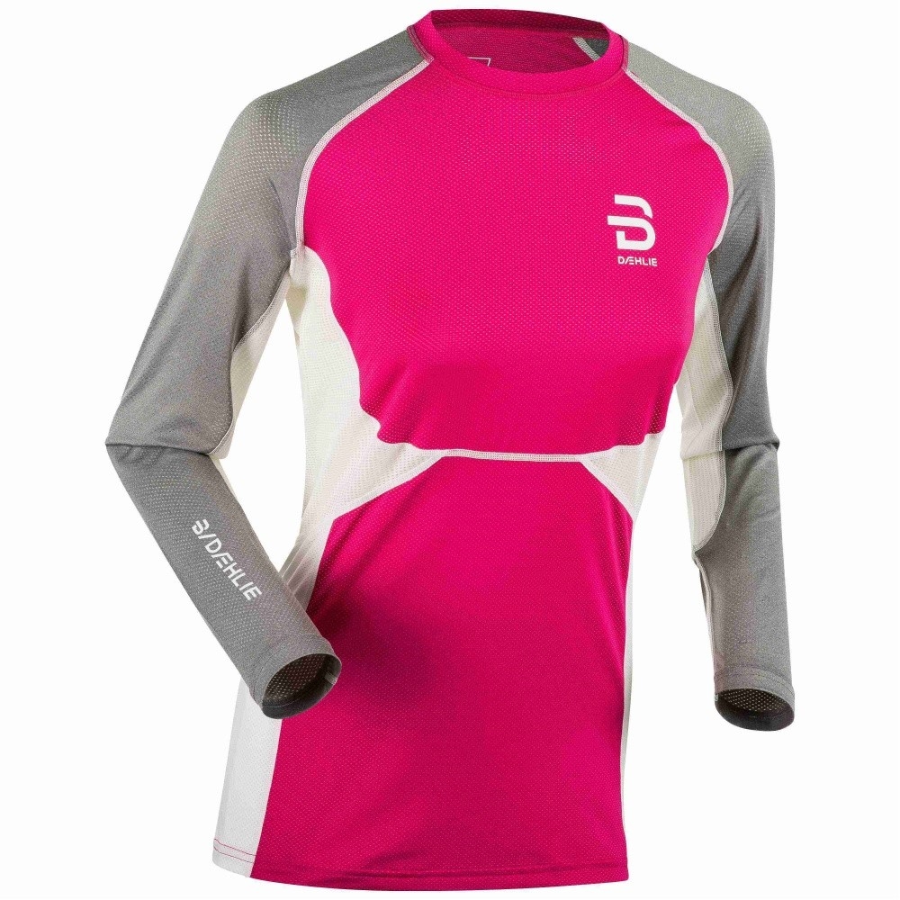 Triko BJ Training tech LS W růžové 19/20