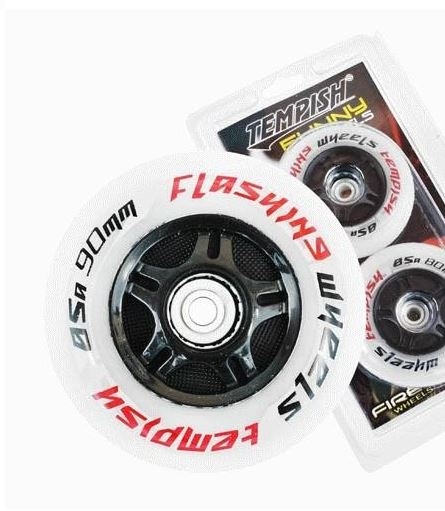 Kolečka Tempish FLASHING 76x24mm 85A 2ks
