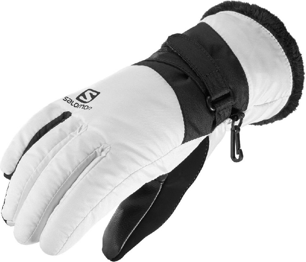 Rukavice Salomon Force dry W white/black 20/21