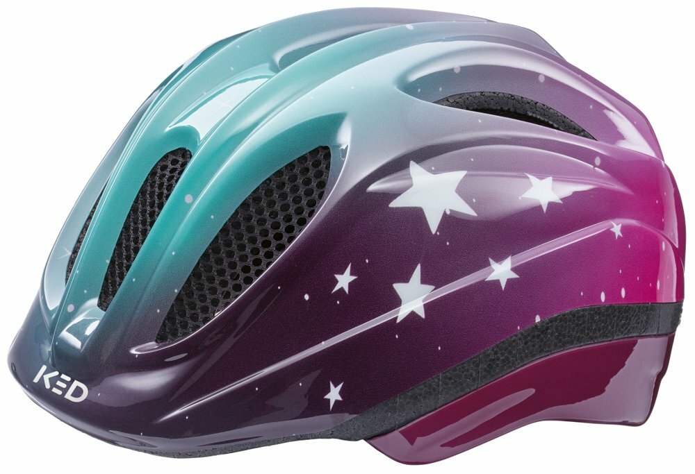 Přilba KED Meggy II Trend stars pink aqua
