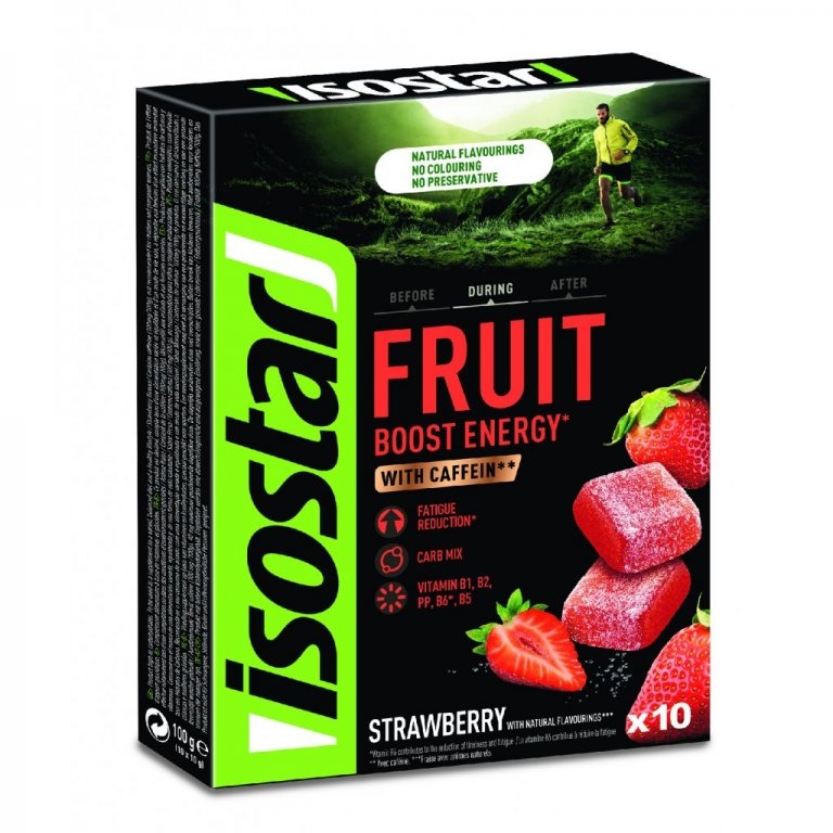 Želé ISOSTAR HIGH ENERGY FRUIT BOOST 100g