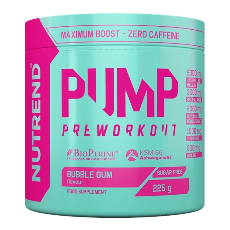 Nápoj Nutrend PUMP PRE-WORKOUT 225g