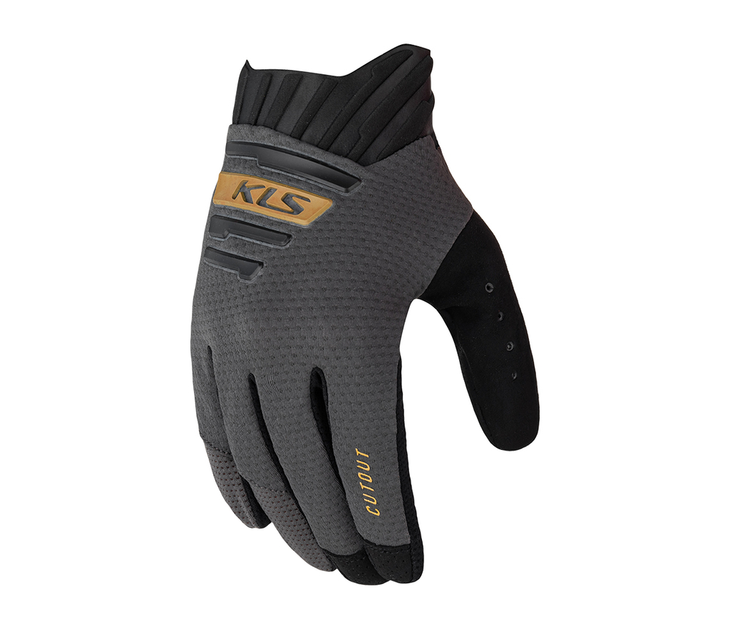 Rukavice KLS CUTOUT LONG 022 anthracite