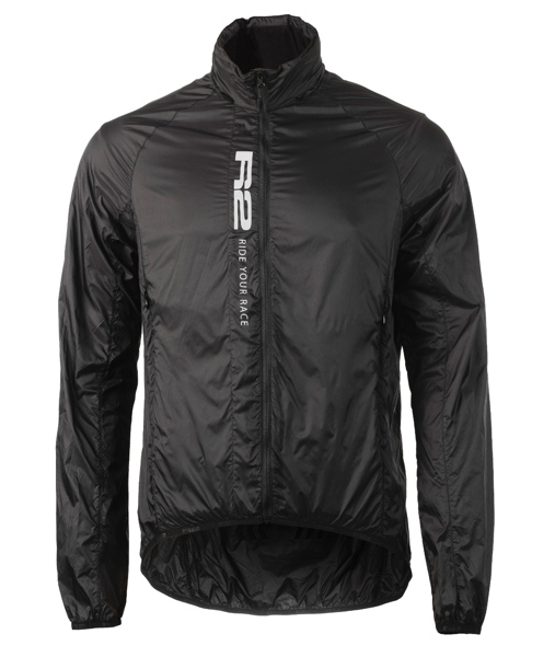 Cyklistická větrovka R2 EASE ATJ02A-black