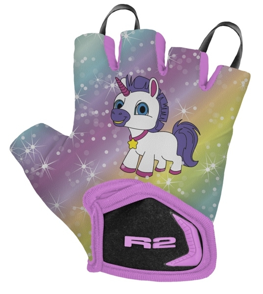 Dětské cyklistické rukavice R2 VOSKA ATR08A6-pink