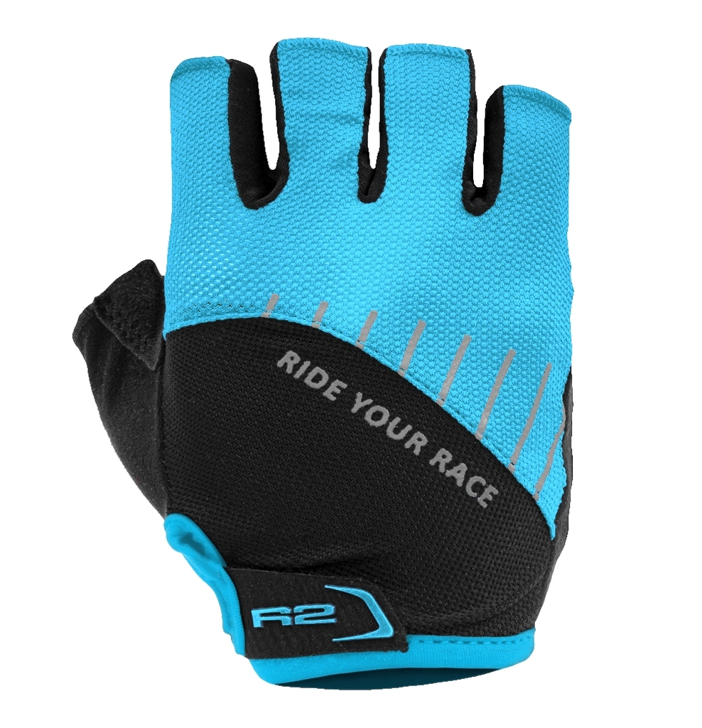Cyklistické rukavice R2 HOPPY ATR48E-blue