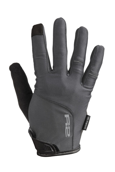 Cyklistické rukavice R2 BROOME ATR51C-grey