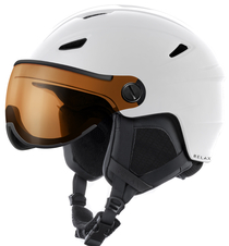 Lyžařská helma Relax STEALTH RH24A2-white