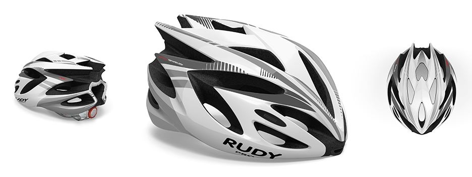 Přilba Rudy Project RUSH white/silver