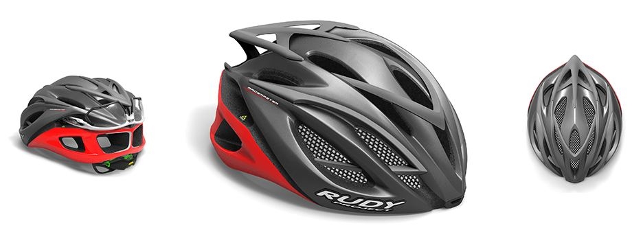 Přilba Rudy Project RACEMASTER graphite/red matt