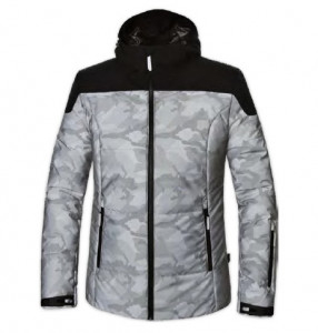 Dámská lyžařská bunda ENERGIAPURA AXAMS REFLECTING CAMOUFLAGE LADY