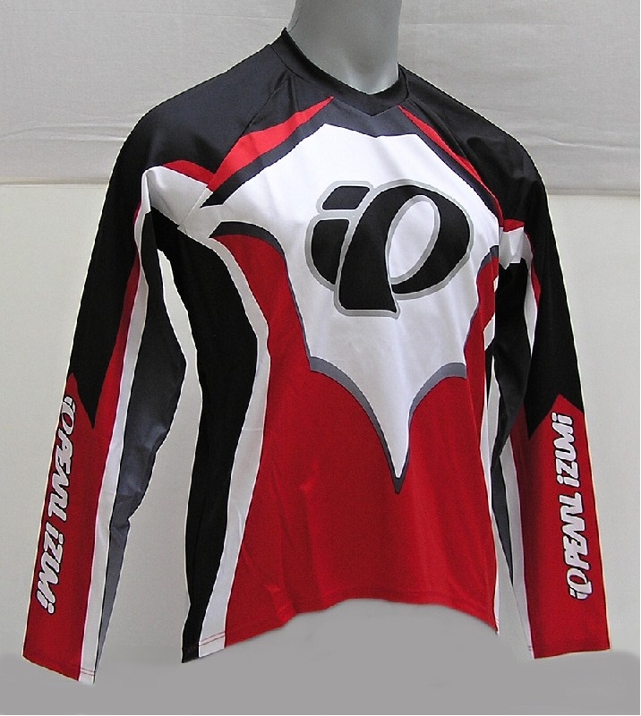 Dres Pearl Izumi Team Mountain Jersey červený