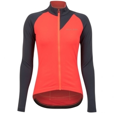 Dres Pearl Izumi W`S Attack Thermal Jersey fluo red/grey