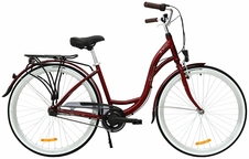 Městské kolo STORM Barcelona 28 3sp. 17 bordó