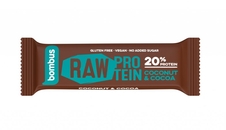 Tyčinka Bombus Raw Protein 20% 50g