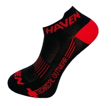 Ponožky HAVEN SNAKE SILVER NEO 2páry černo/červené