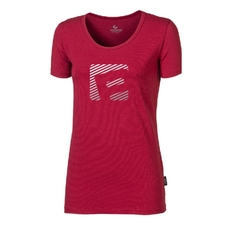 Triko krátké dámské Progress SASA P višňové