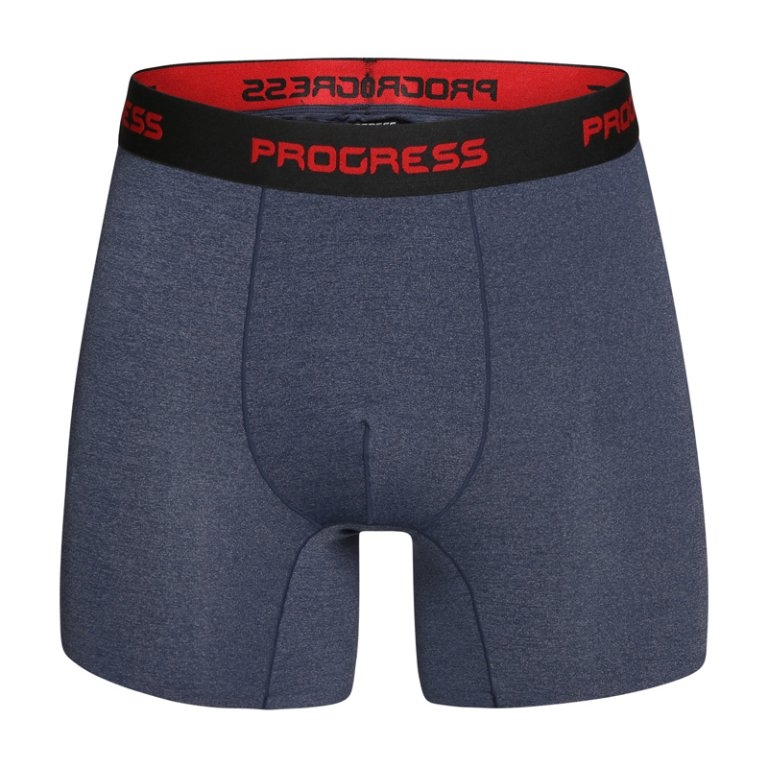 Boxerky Progress TECHNIC černý melír