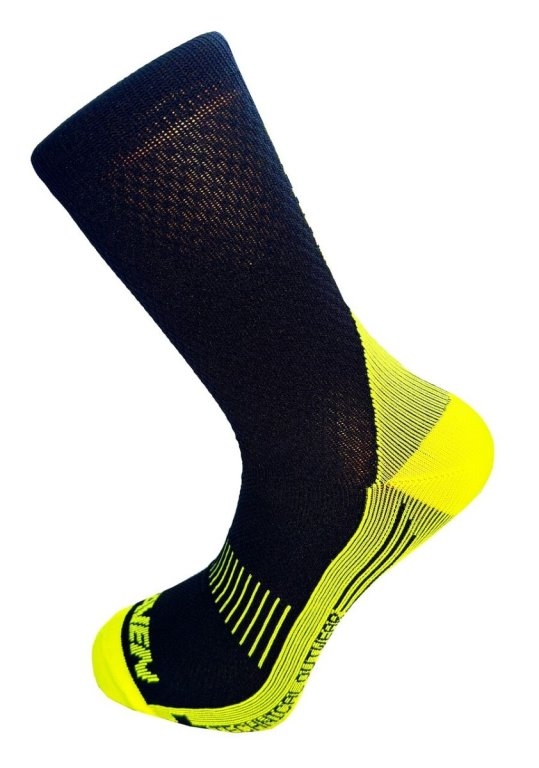 Ponožky HAVEN STRUCTURE LONG 2páry černo/žluté