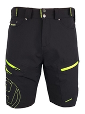 Kraťasy pánské HAVEN NAVAHO SHORTY černo/zelené s cyklovložkou