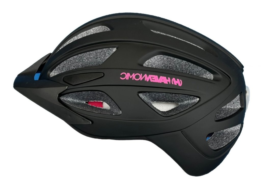 Přilba HAVEN NOMIC černo/růžová