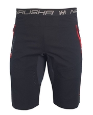 Kraťasy unisex HAVEN NALISHA SLIMFIT SHORT černo/červené