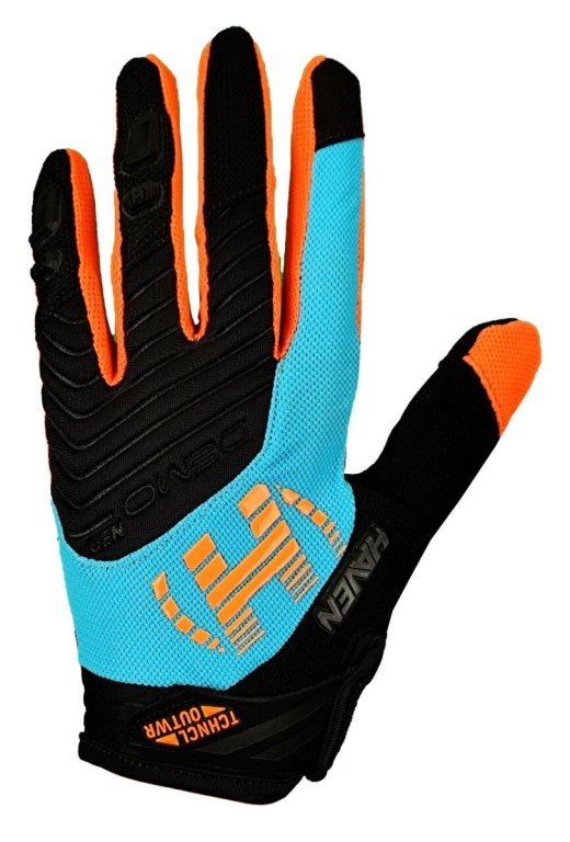 Rukavice HAVEN DEMO NEO LONG modro/oranžové