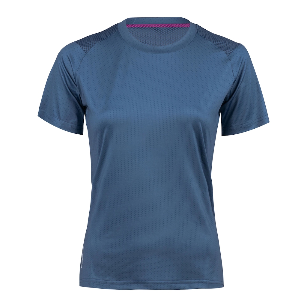 Dres Force MTB MOUNT LADY krátký rukáv, modrý