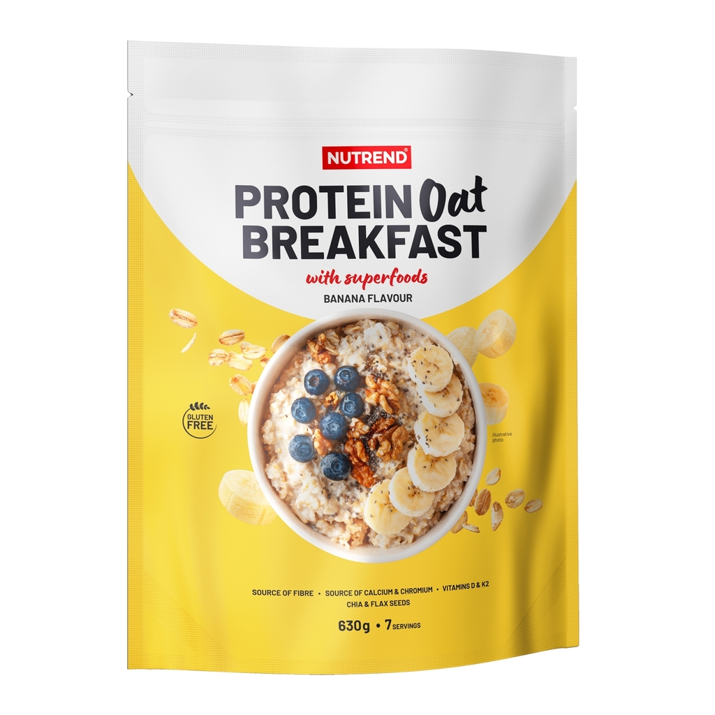 Kaše Nutrend Protein Oat Breakfast, sáček, 630g