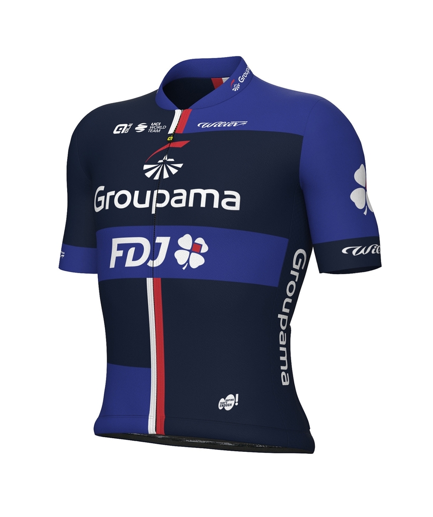 Dres WILIER GROUPAMA FDJ MC Replica kr. rukáv