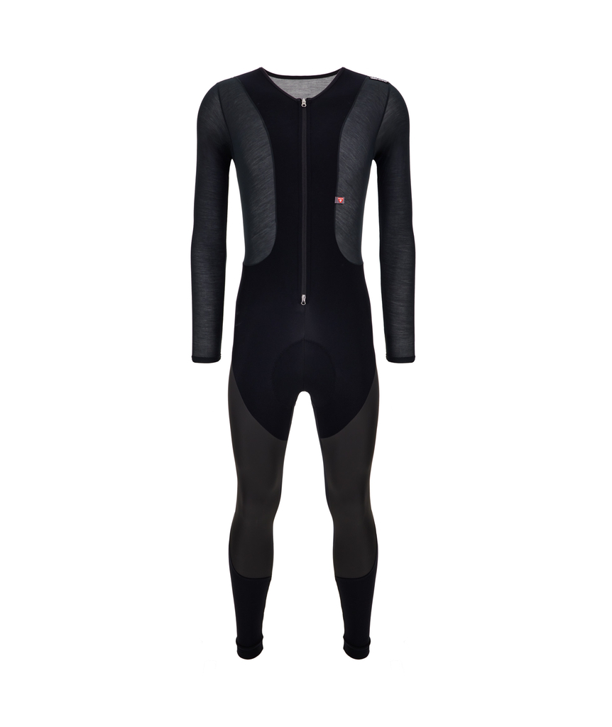 Kalhoty s náprsenkou SANTINI Vega Dry Black