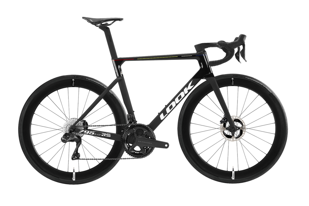 Silniční kolo LOOK 795 Blade 2 RS Pro Team Black Satin/Black Glossy Ult Di2 LOOK R50D