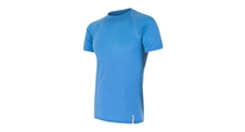 Pánské triko kr.rukáv SENSOR MERINO ACTIVE modrá 