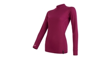 Dámské triko dl.rukáv SENSOR DOUBLE FACE lilla 