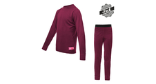 Juniorské triko dl.rukáv + spodky SENSOR MERINO ACTIVE SET lilla 