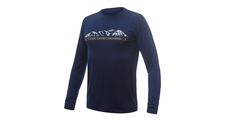 Pánské triko dl.rukáv SENSOR MERINO ACTIVE MOUNTAINS deep blue 