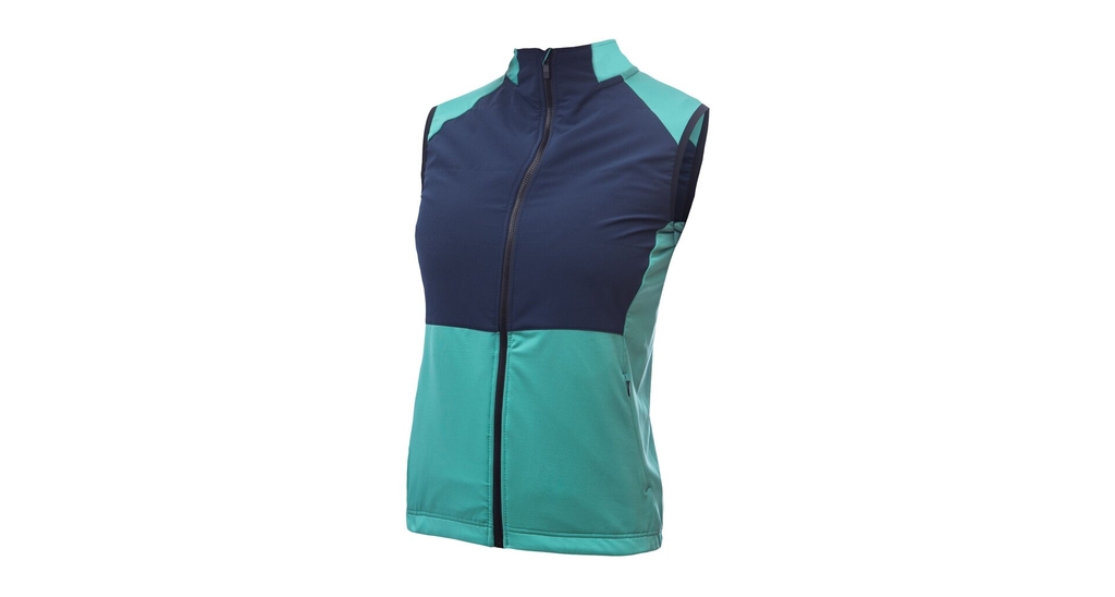 Dámská vesta SENSOR COOLMAX THERMO sea green/deep blue