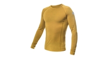 Pánské triko dl.rukáv SENSOR MERINO AIR mustard 