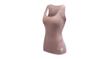 Dámské triko bez rukávu SENSOR MERINO AIR dusty pink 
