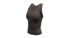 Dámský crop top SENSOR INFINITY ECO olive green 